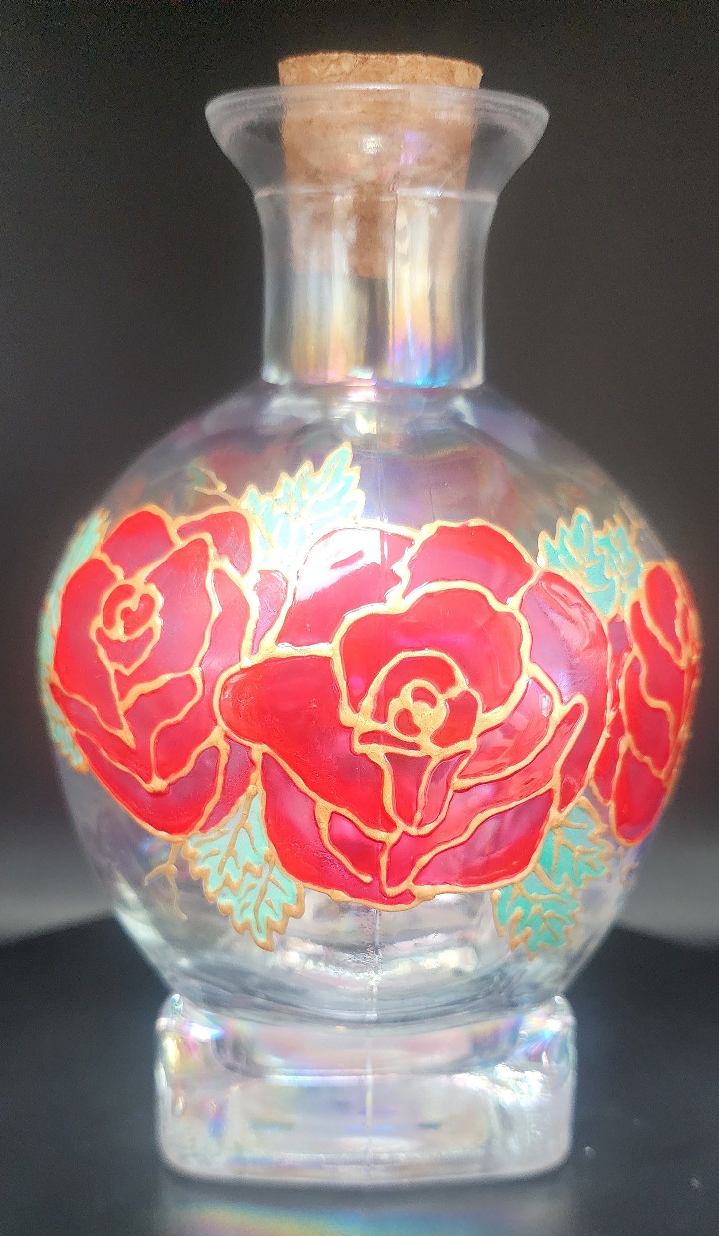Iridescent Skull Decanter