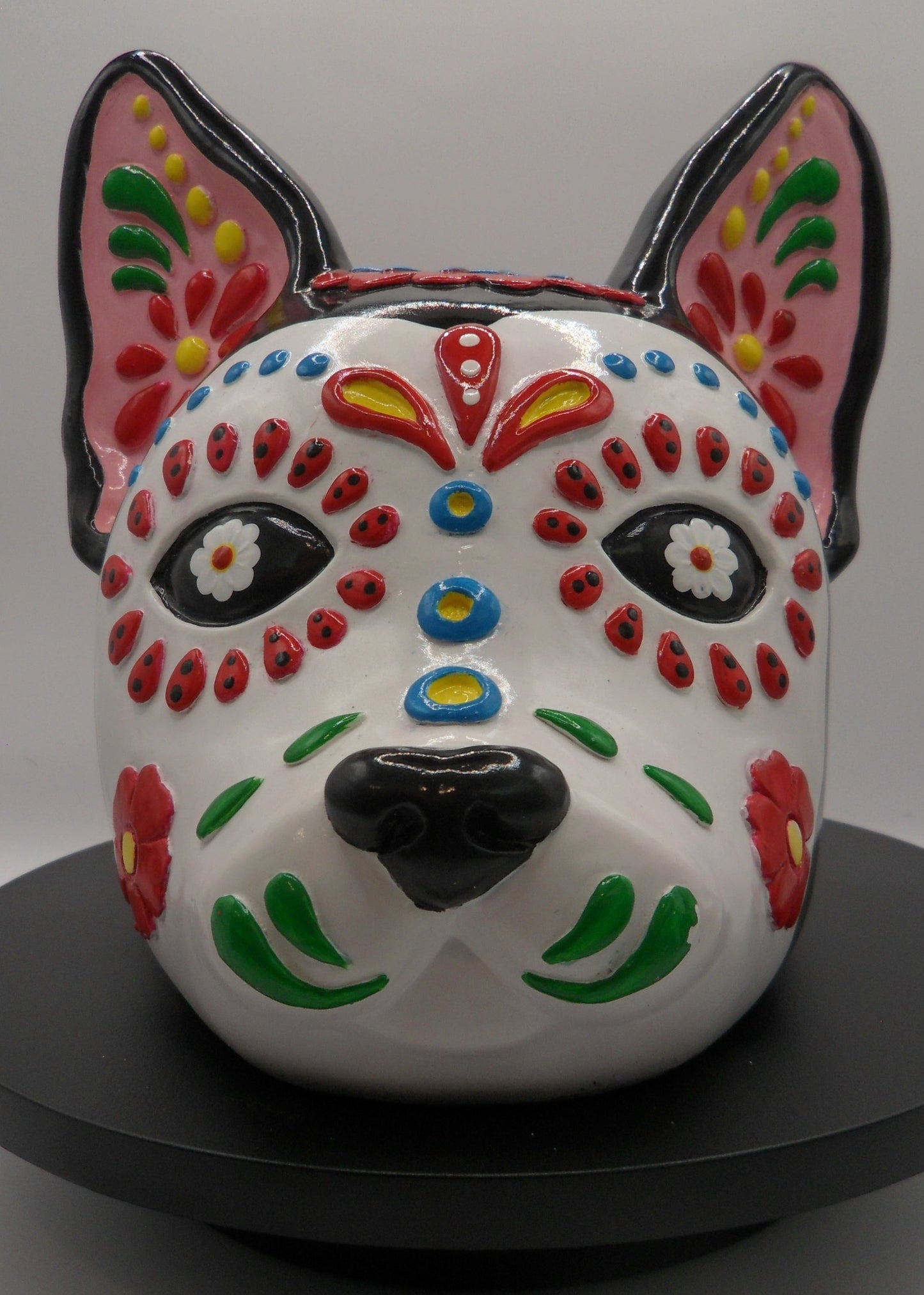 Day of the Dead Dog Skull