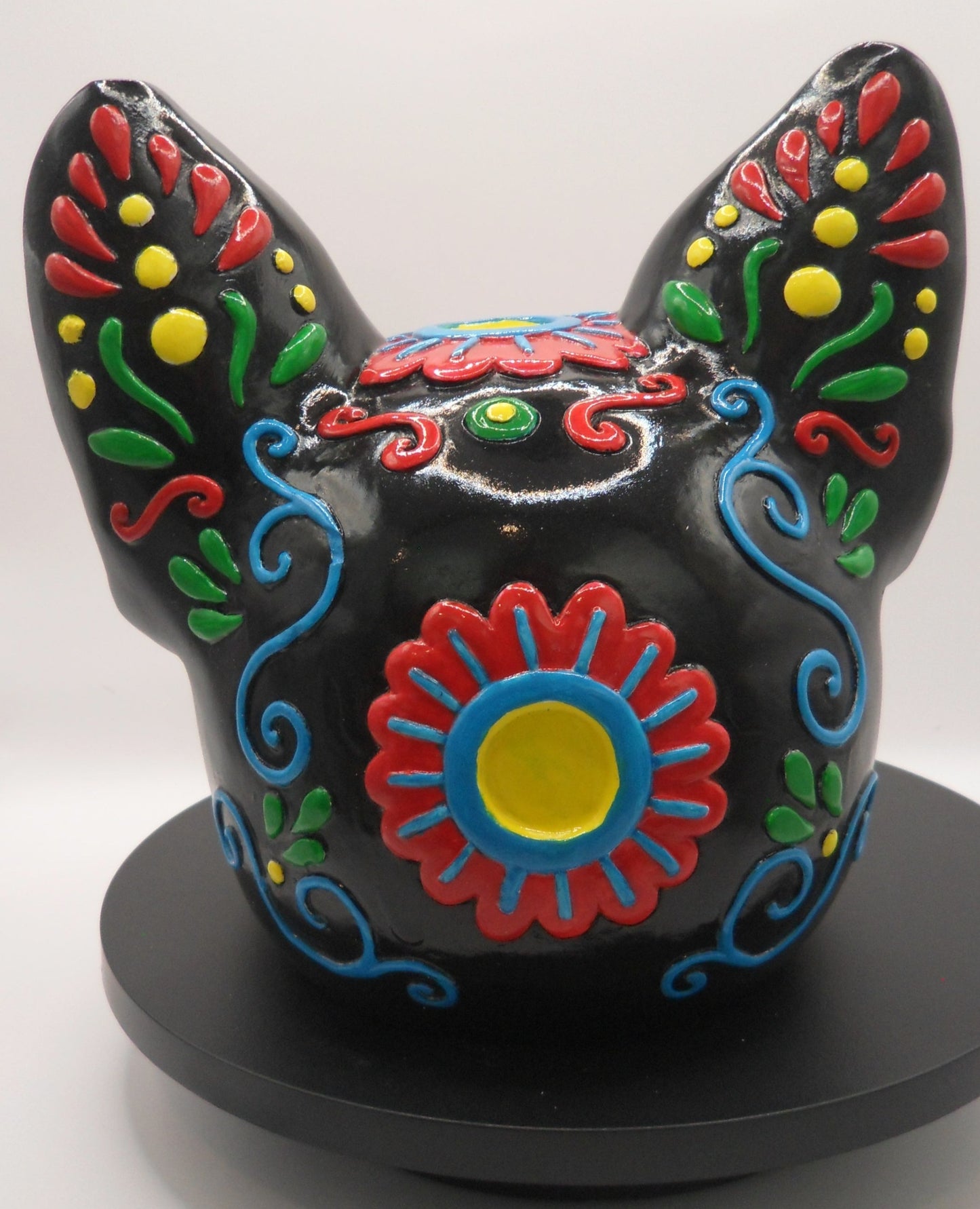 Day of the Dead Dog Skull