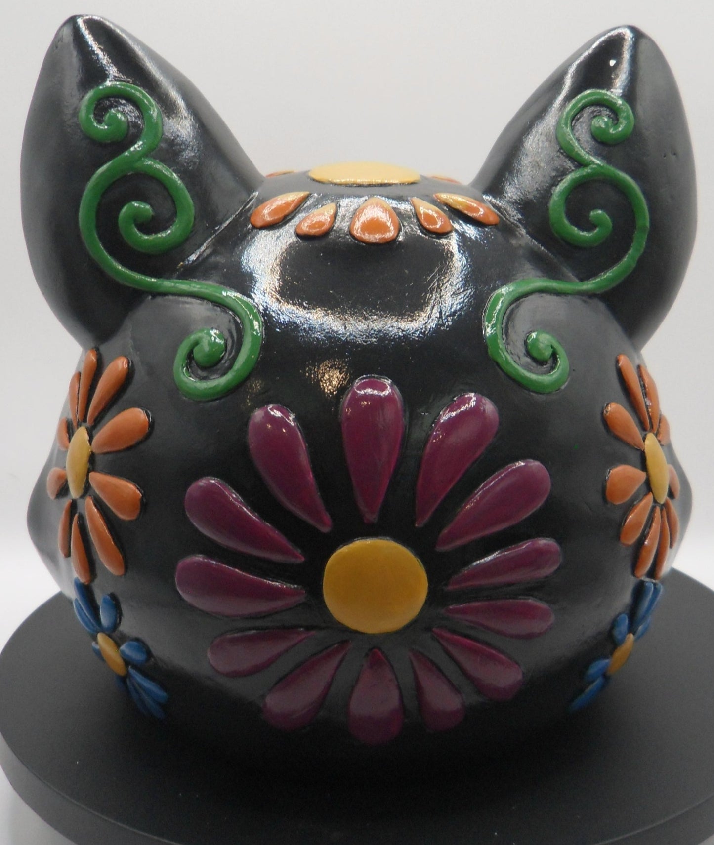 Cat Ceramic Skull A