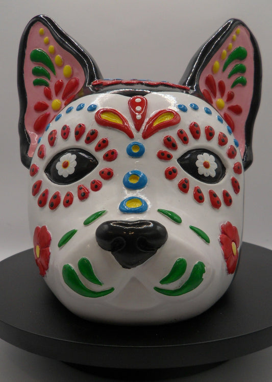 Day of the Dead Dog Skull